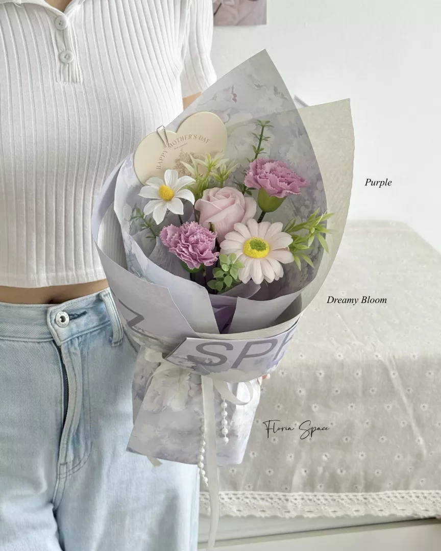 [Mother’s Day 2026] Dreamy Bloom | Soap Flowers Bouquet ✨
