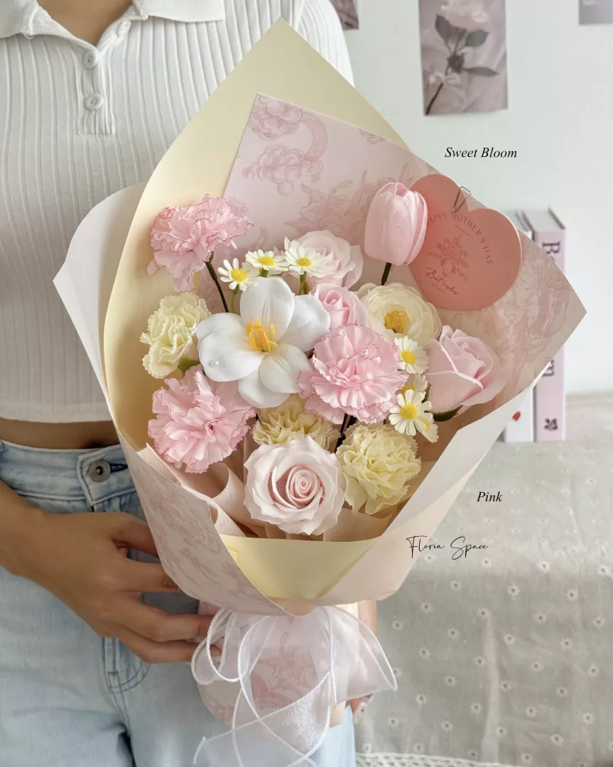 [Mother’s Day 2026] Sweet Bloom | Soap Flowers Bouquet 💐
