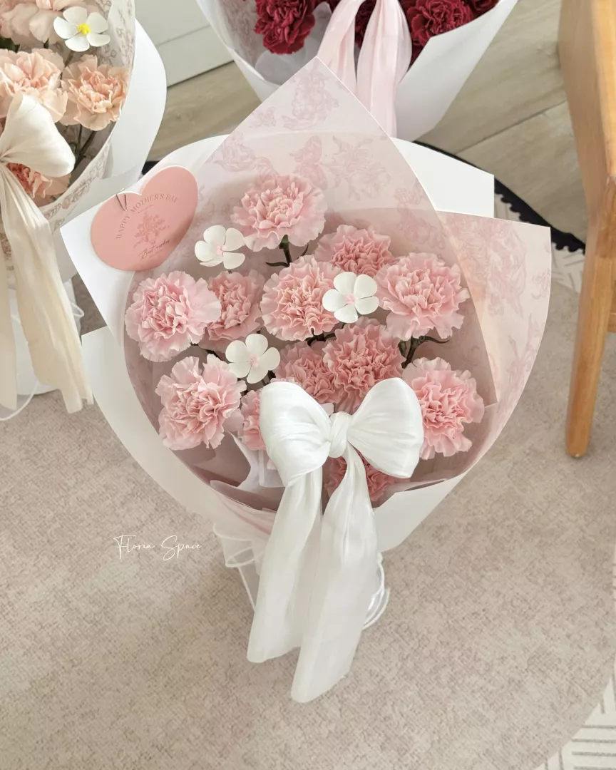 [Mother’s Day 2026] Mother’s Grace | Fresh Flowers Bouquet 🌼 - Pink