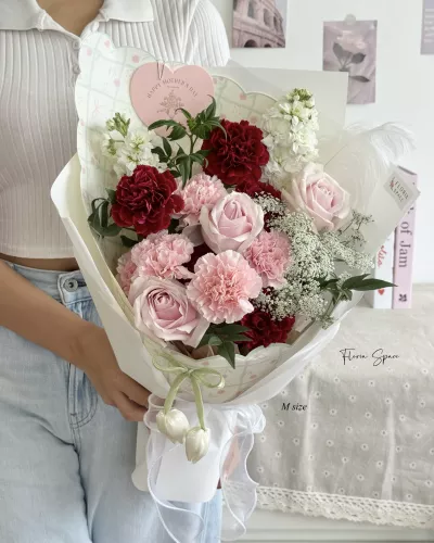 [Mother’s Day 2026] Heart of Home | Fresh Flowers Bouquet 🌼 - Clover