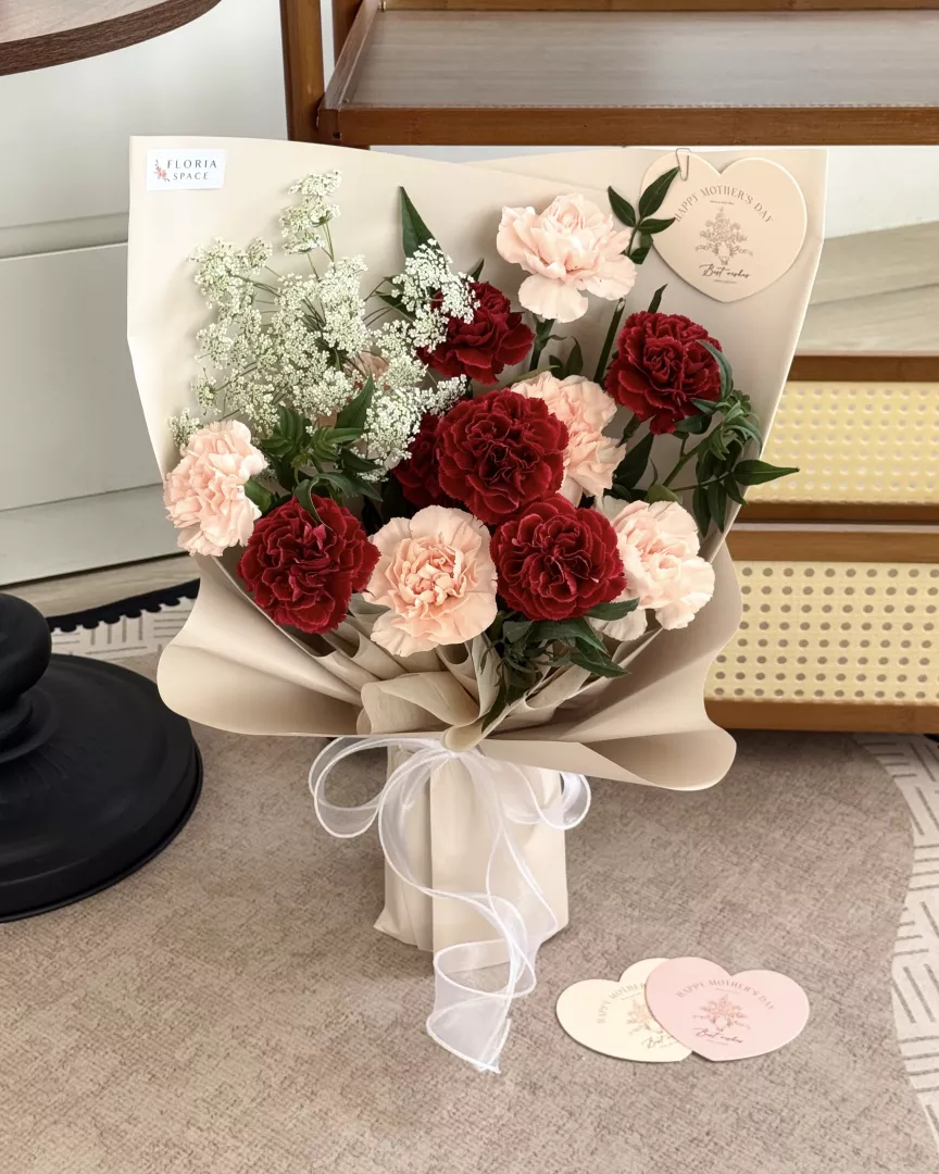 [Mother’s Day 2026] Dear Mama | Fresh Flowers Bouquet 🌼 - Elegant