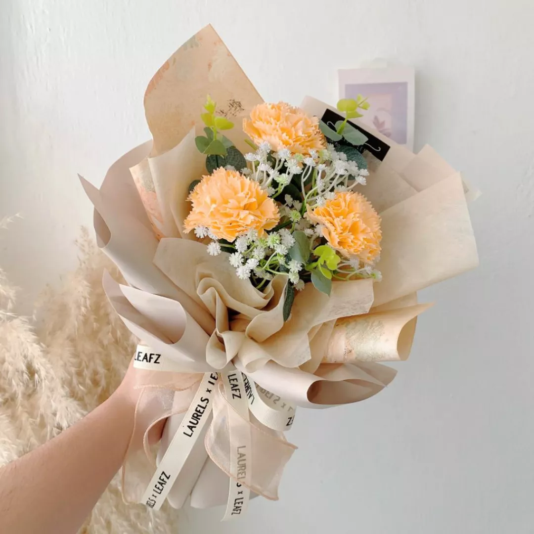 Mother‘s Day 2023  Diana Carnation Bouquet ( Soap Flower )