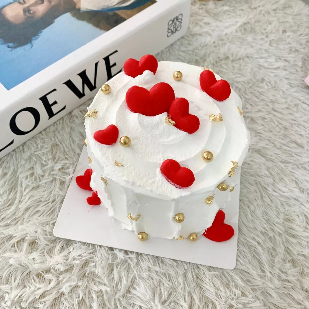 520 Rose & Cake Set ( Fresh Flower )