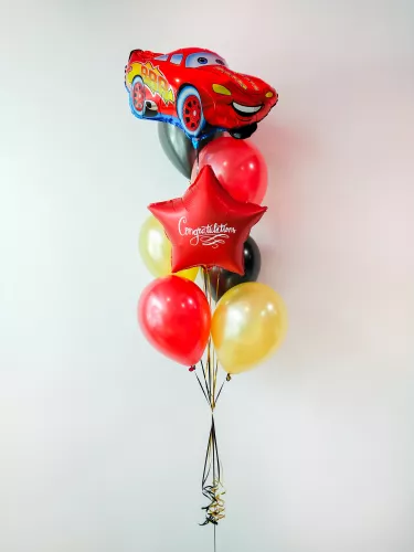 Foil Helium Bunch | Cars Star