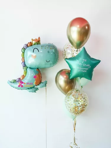 Baby Dino Helium Sets