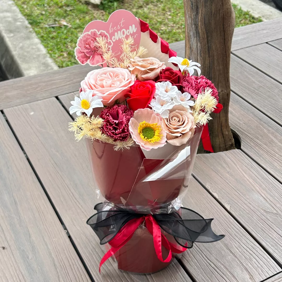 Mother's Day 2026 - Soft Bloom Soap Flower Bouquet