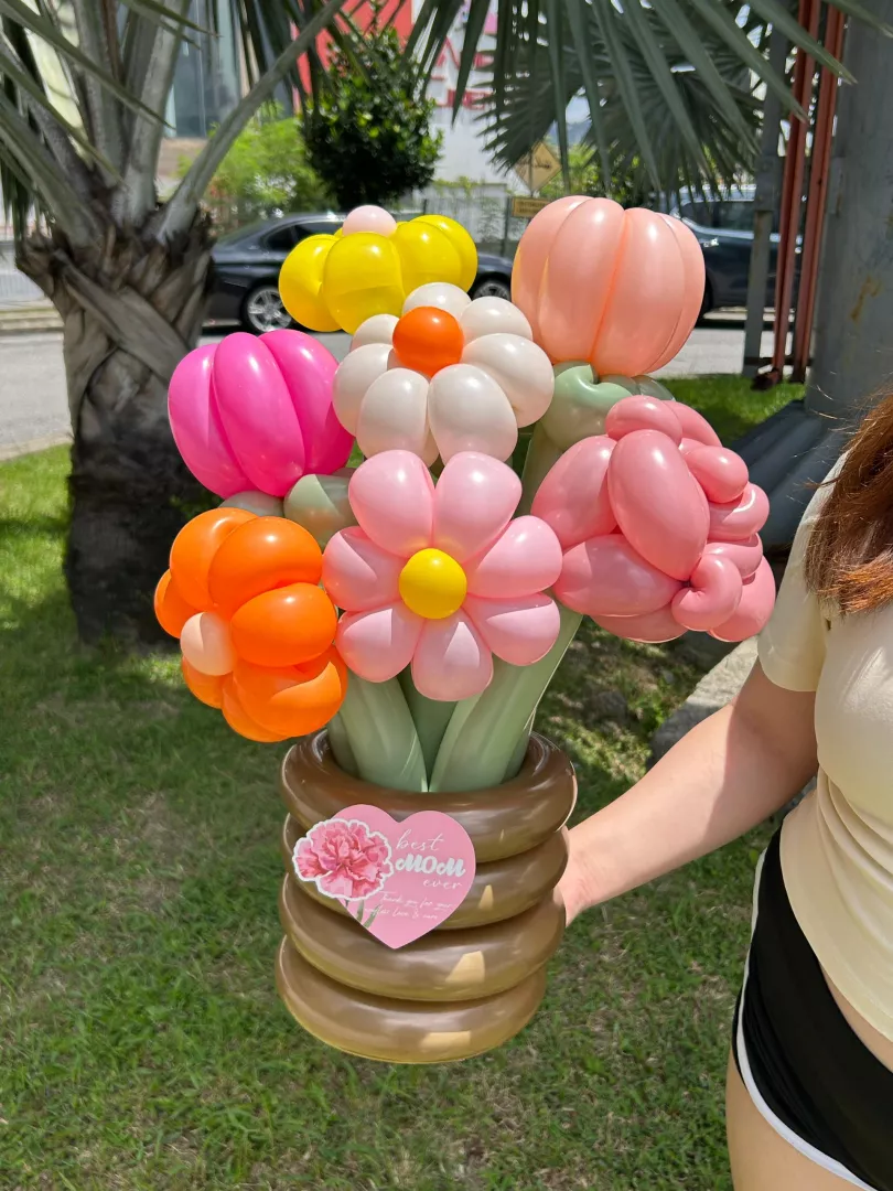 Mother's Day 2026 - Balloon Flower Pot