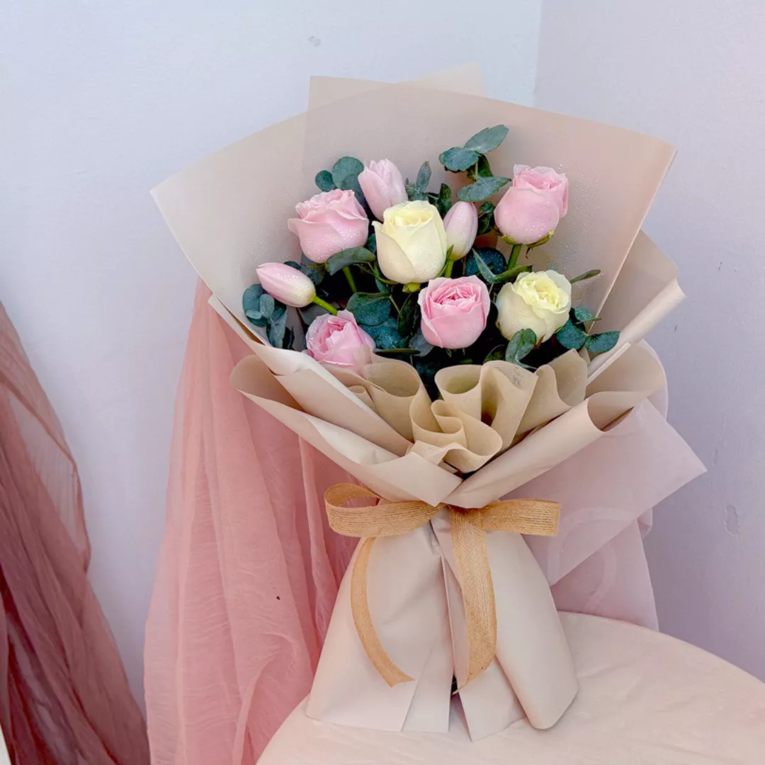 Fresh Flower | Rose Mix Tulip – Pink