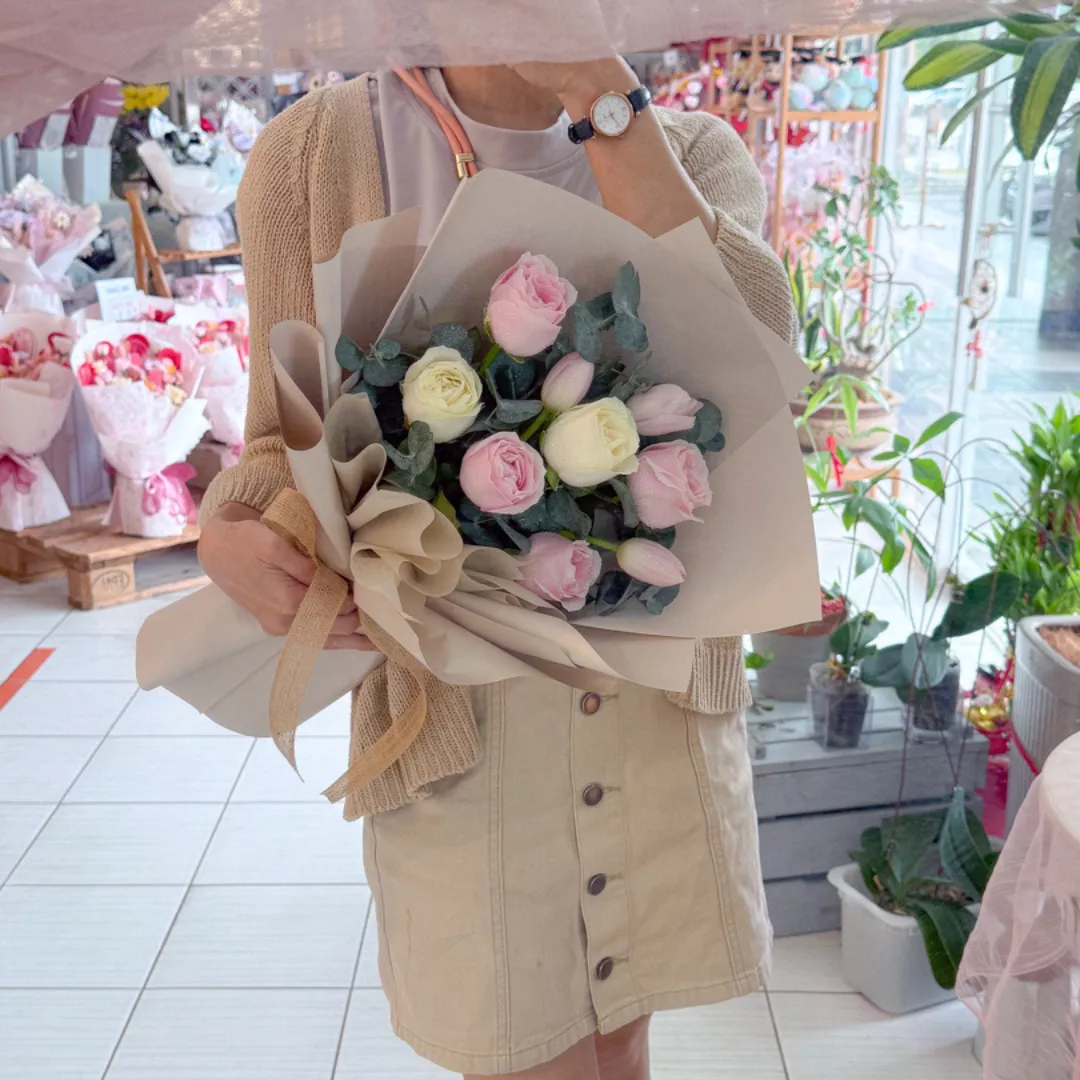 Fresh Flower | Rose Mix Tulip – Pink