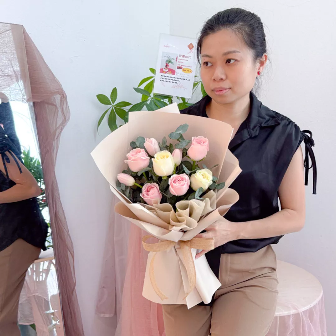 Fresh Flower | Rose Mix Tulip – Pink