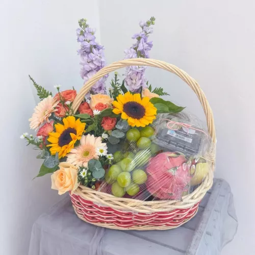 Fruits & Flower | Fruits & Flower Arrangement 02 (Pre-Order)