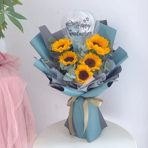 Fresh Flower Bouquet | Sun for You (Blue)