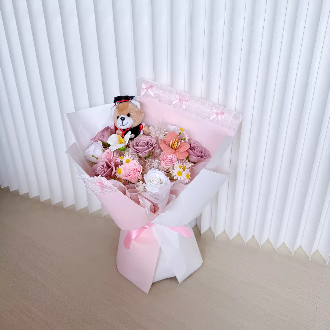 Soap Flower Bouquet | Cherish Moment