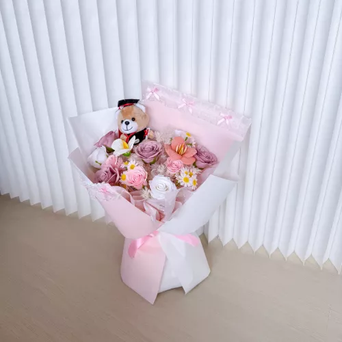 Soap Flower Bouquet | Cherish Moment
