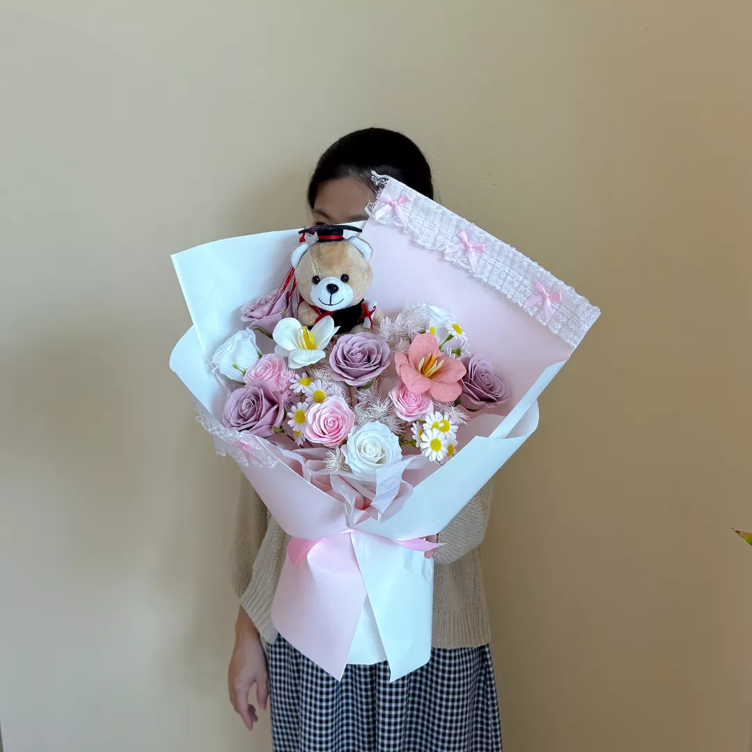 Soap Flower Bouquet | Cherish Moment