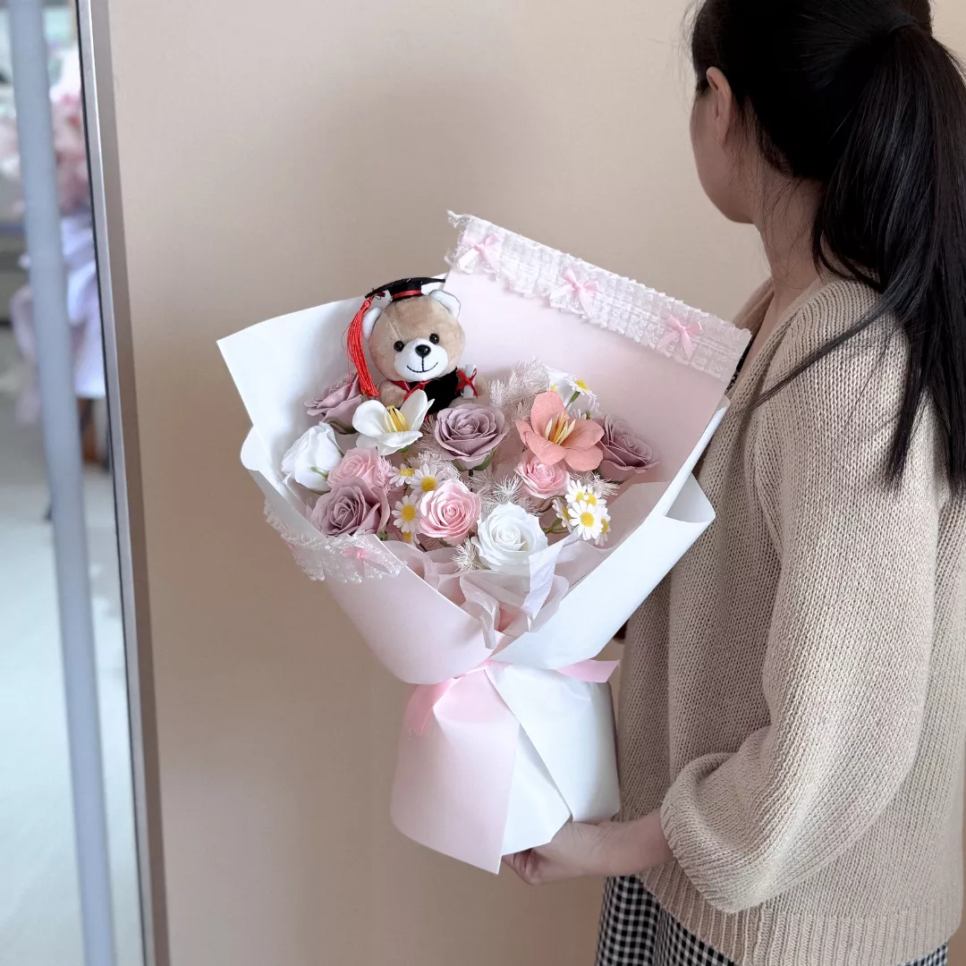 Soap Flower Bouquet | Cherish Moment