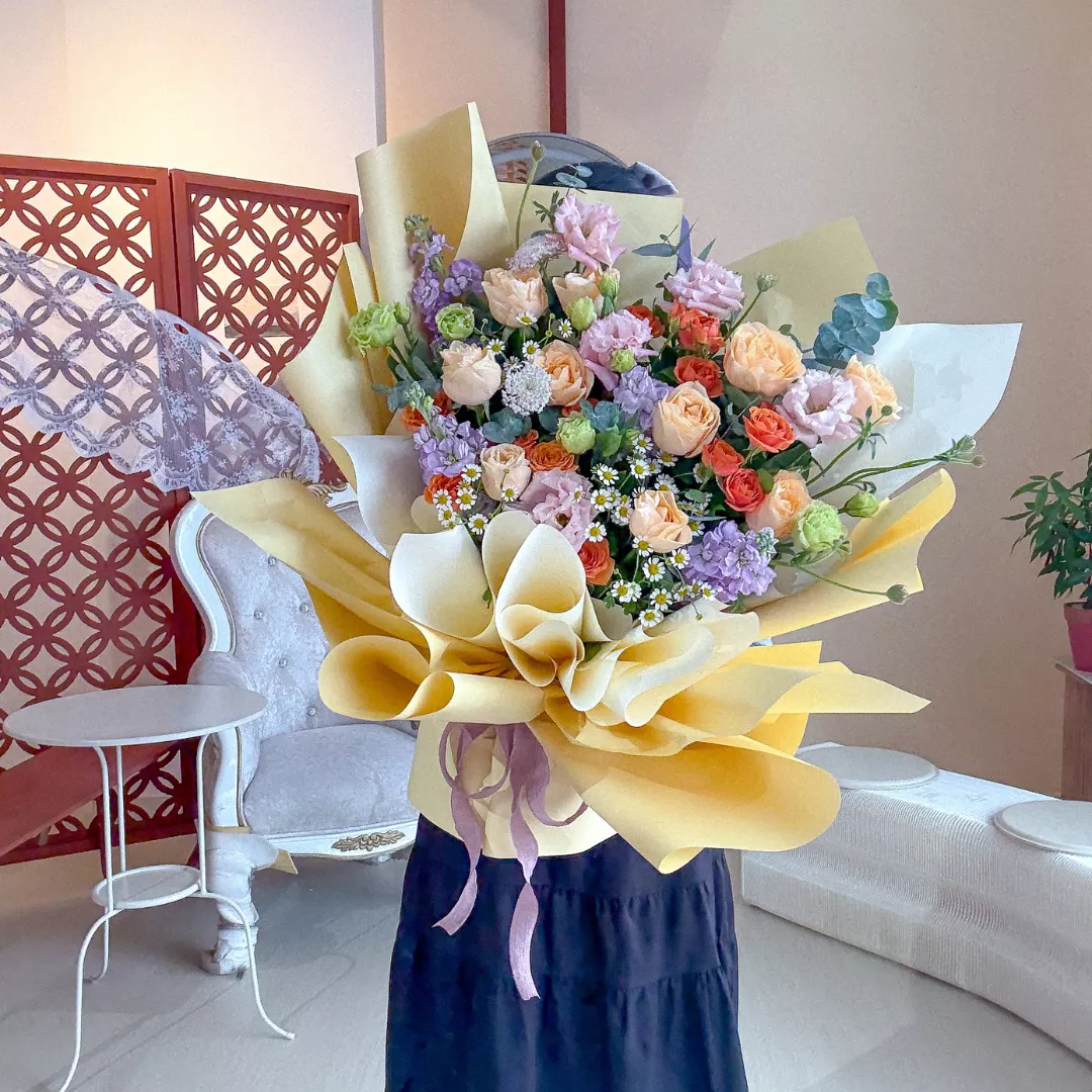 Fresh Flower Bouquet | Gentle Opulence