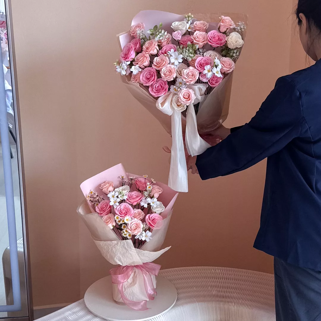 VD 26 | Soap Flower Bouquet | Just Enough Love 刚刚好的爱 (Pink)