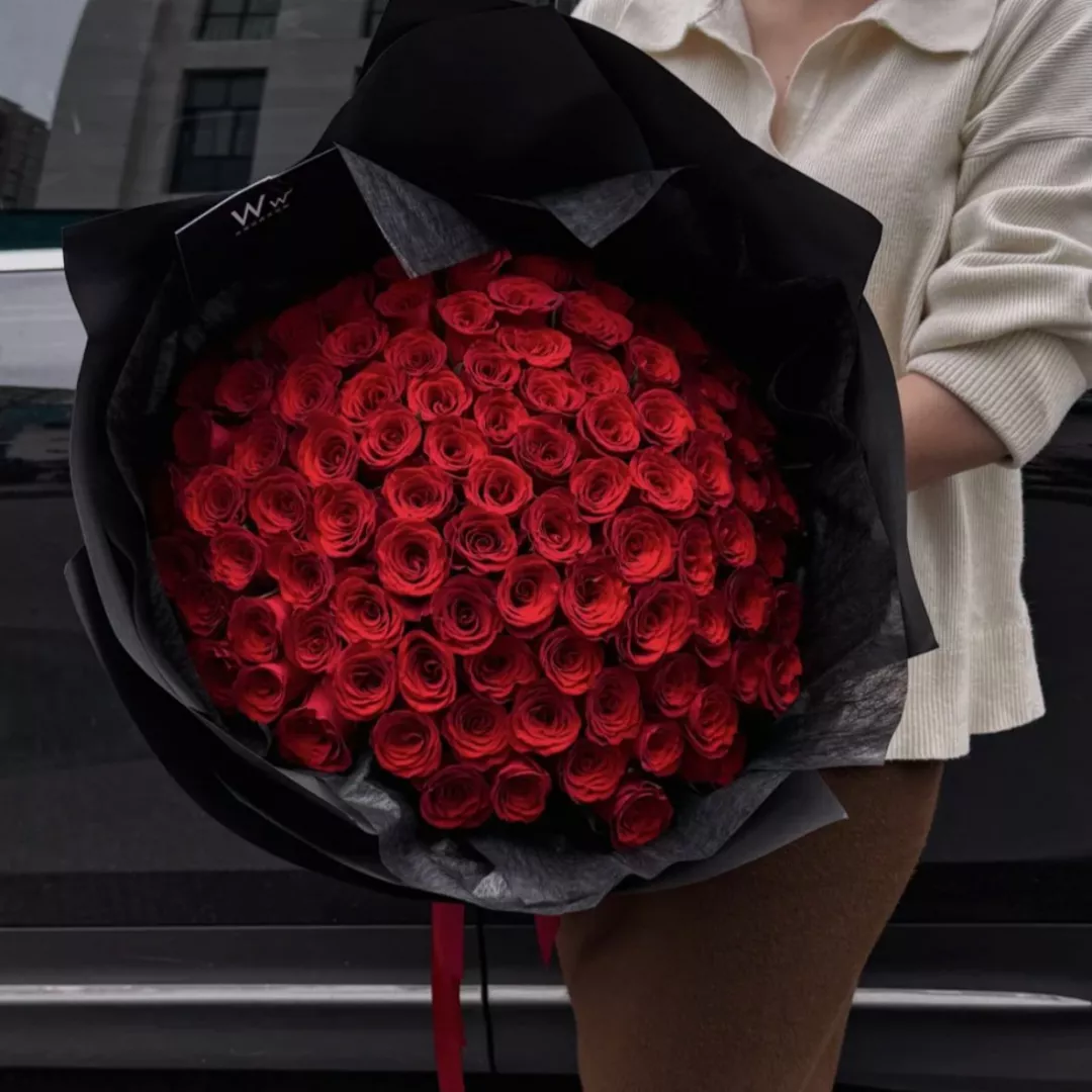 VD 26 | Fresh Flower Bouquet | Timeless Romance 爱无止境 – 99 Roses