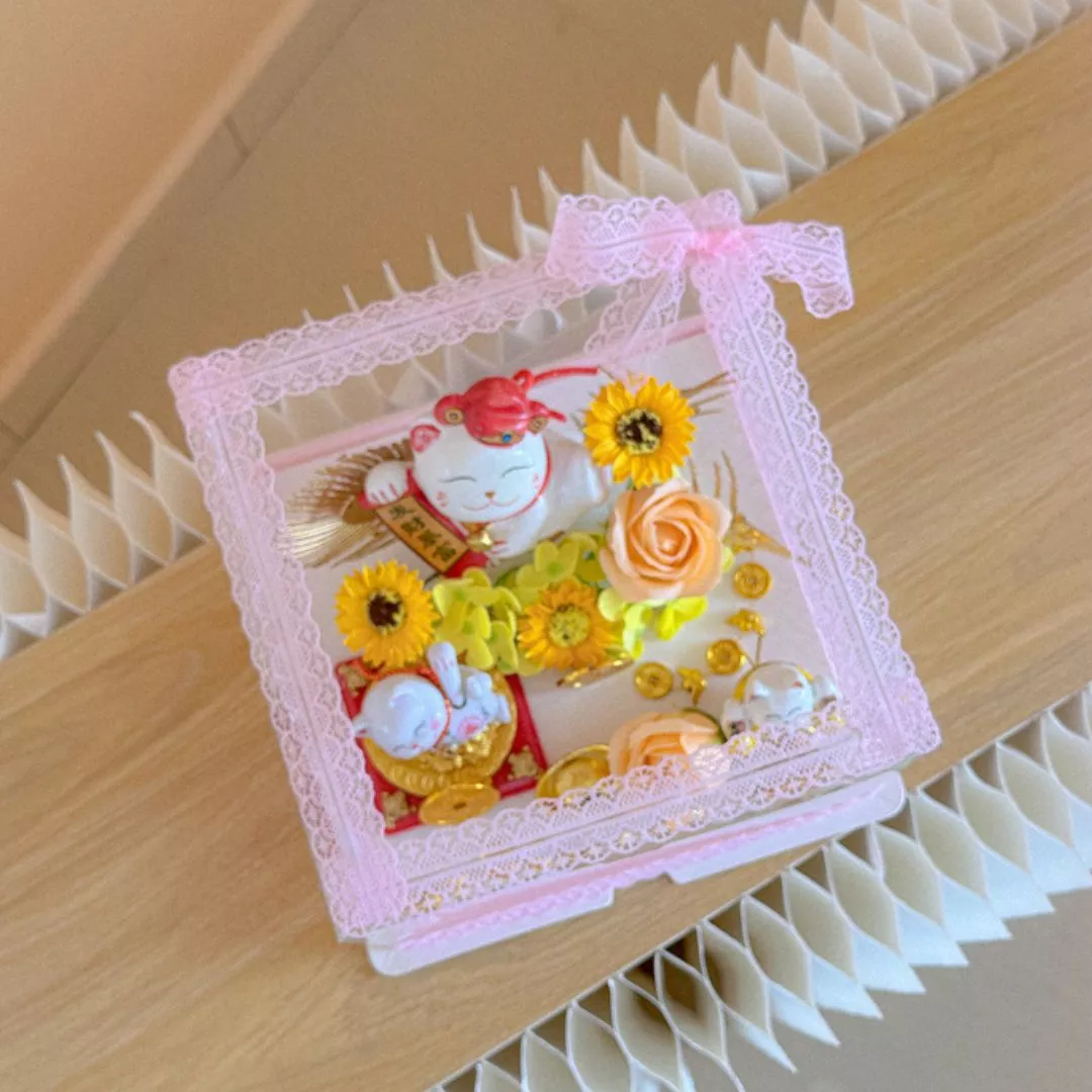 Congratulatory Soap Flower Box | TriLuck Fortune Box