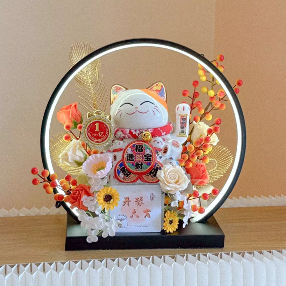 Congratulatory Soap Flower Box | Florentia Cat Box