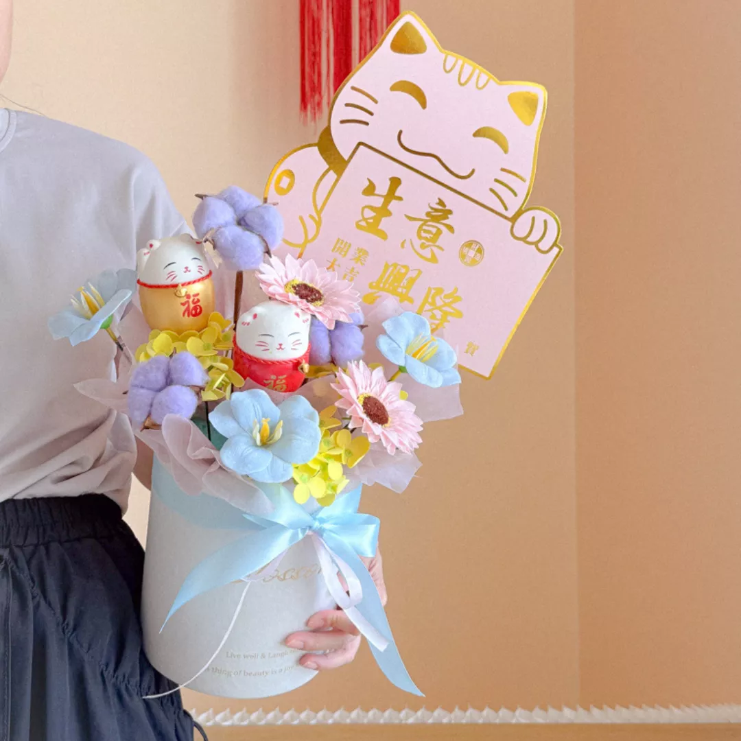Congratulatory Soap Flower Box | Sunny Luck