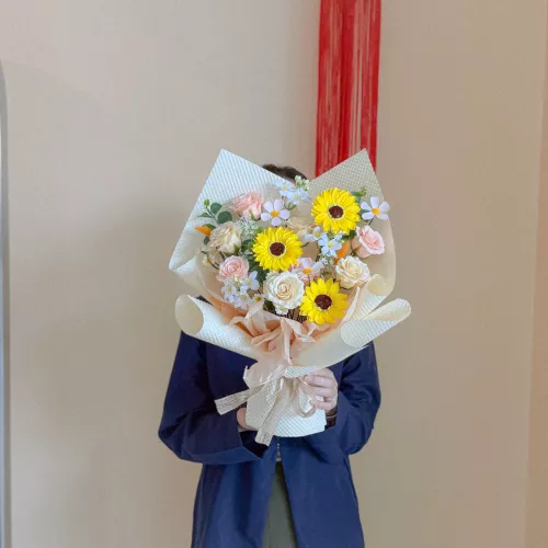 Soap Flower Bouquet | Aprica