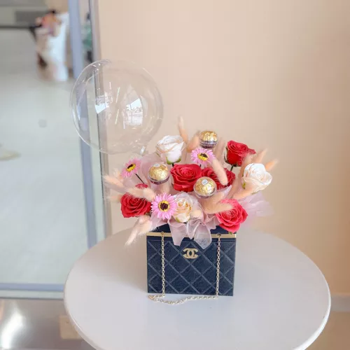 Soap Flower box | Choco Light