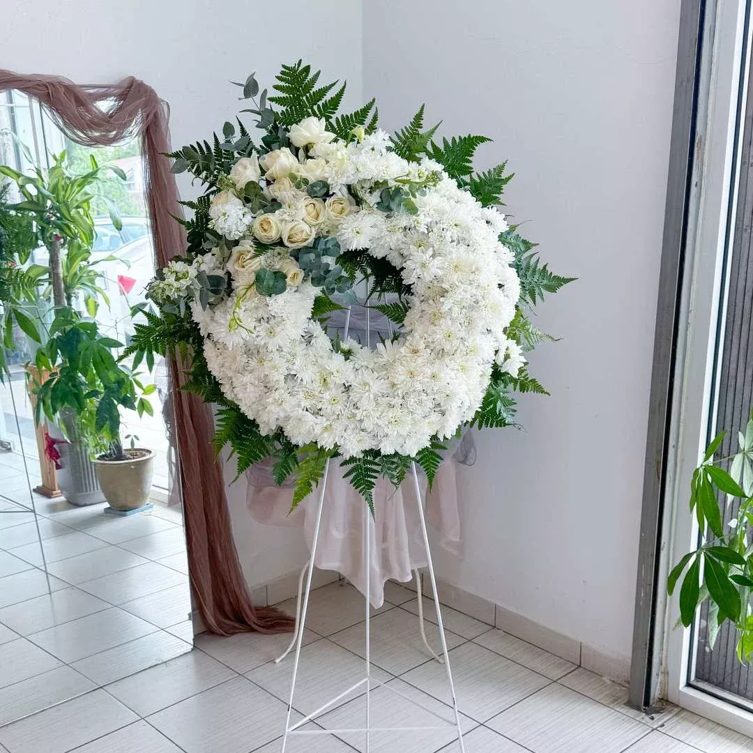 Sympathy Stand | Wreath Flower 83