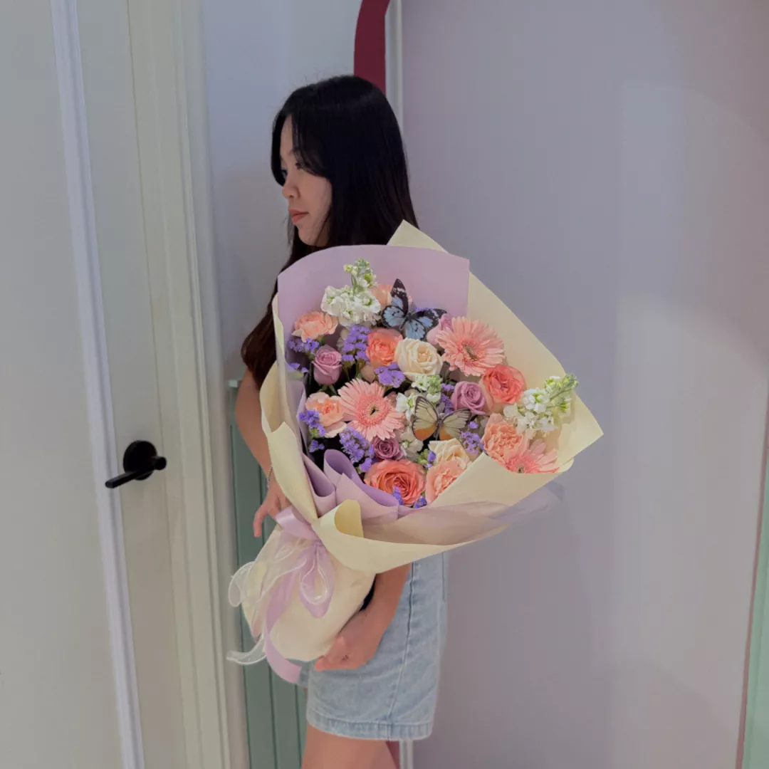 MD26 Fresh Flower | May a Bloom of Colors Forever Live in Your Heart – 愿你心中常开一束缤纷