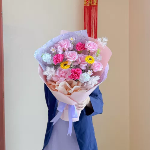 MD 26 Soap Flower | Mom Hug 158 妈妈的拥抱