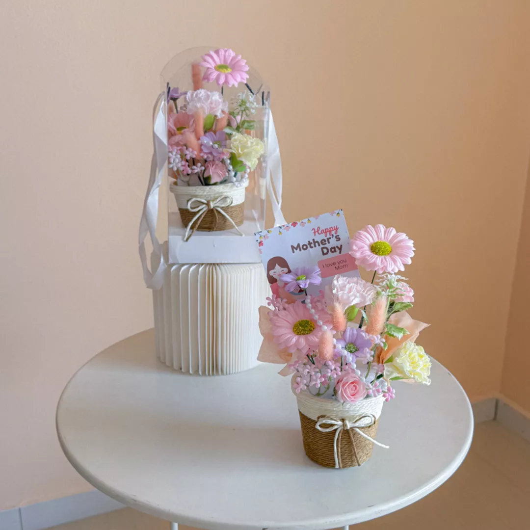 MD 26 Soap Flower | Happy Mom Love 68 快乐妈妈的爱