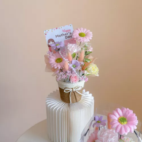 MD 26 Soap Flower | Happy Mom Love 68 快乐妈妈的爱