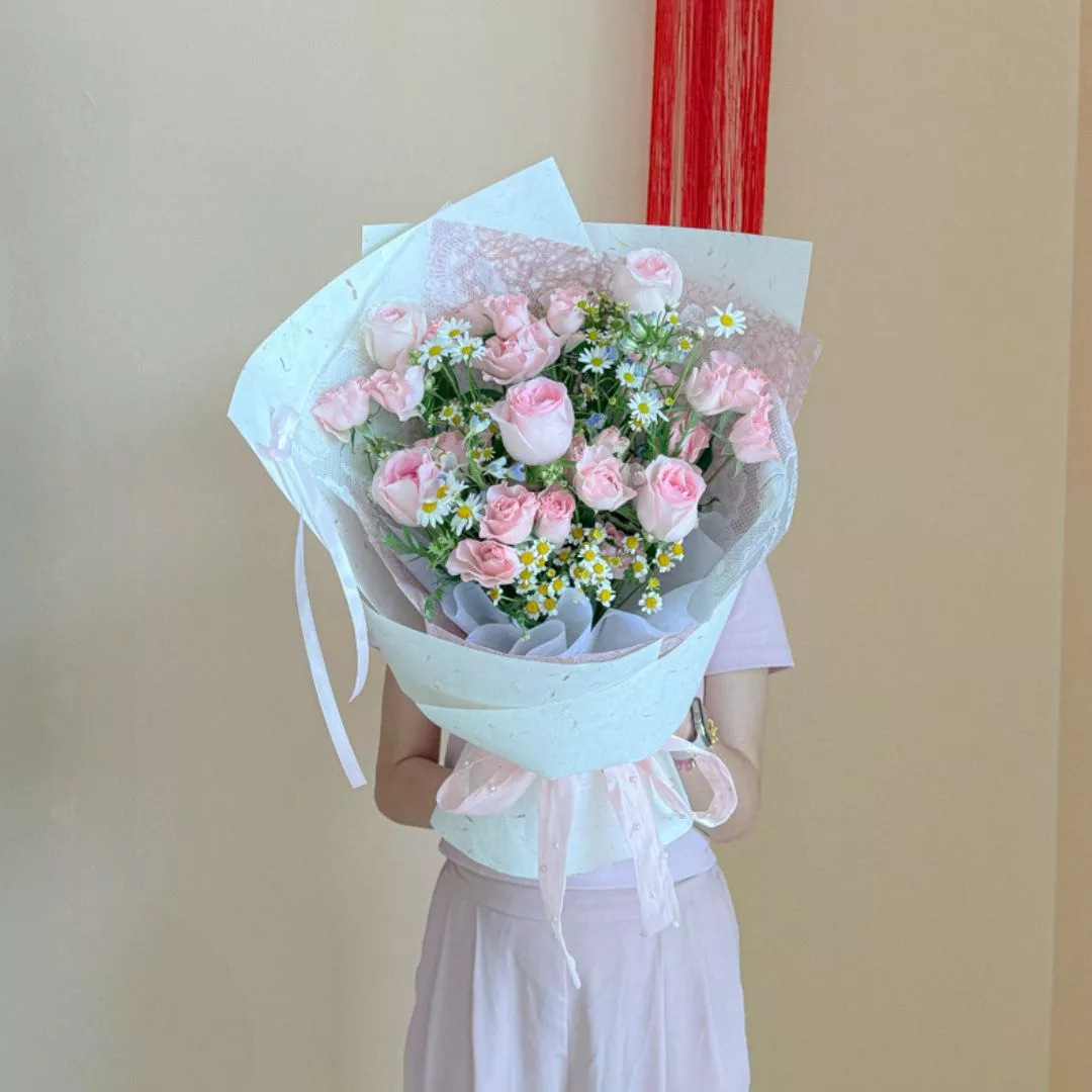 Fresh Flower Bouquet | Pink Wishes