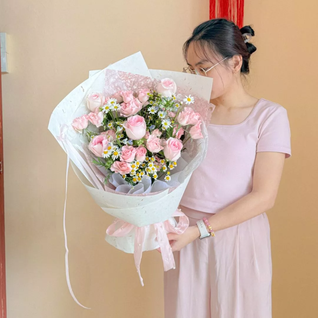 Fresh Flower Bouquet | Pink Wishes