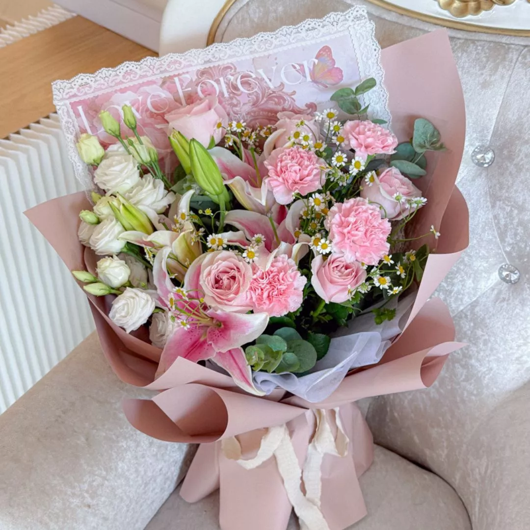 Fresh Flower Bouquet | Dreamy Pink
