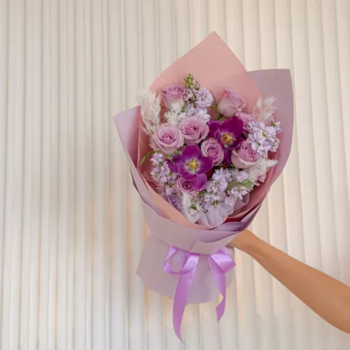 Fresh Flower Bouquet | Purple Moon