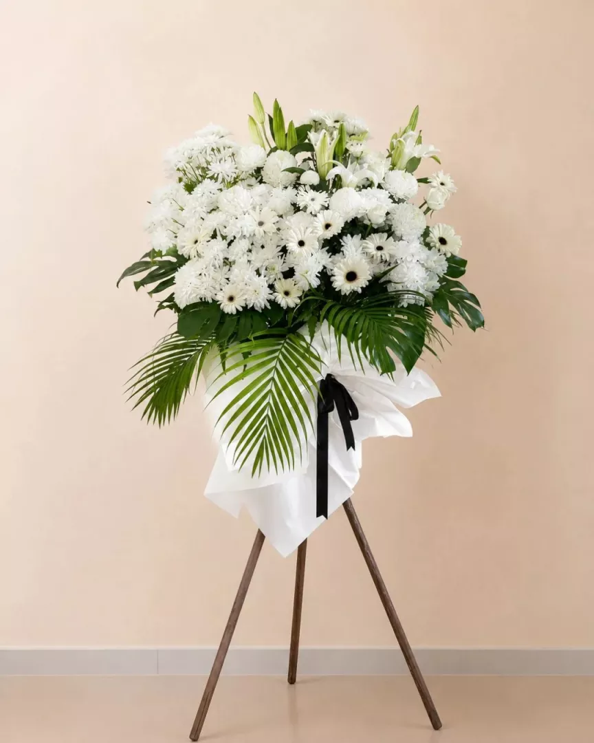 Sympathy Stand | Condolence Flower 120