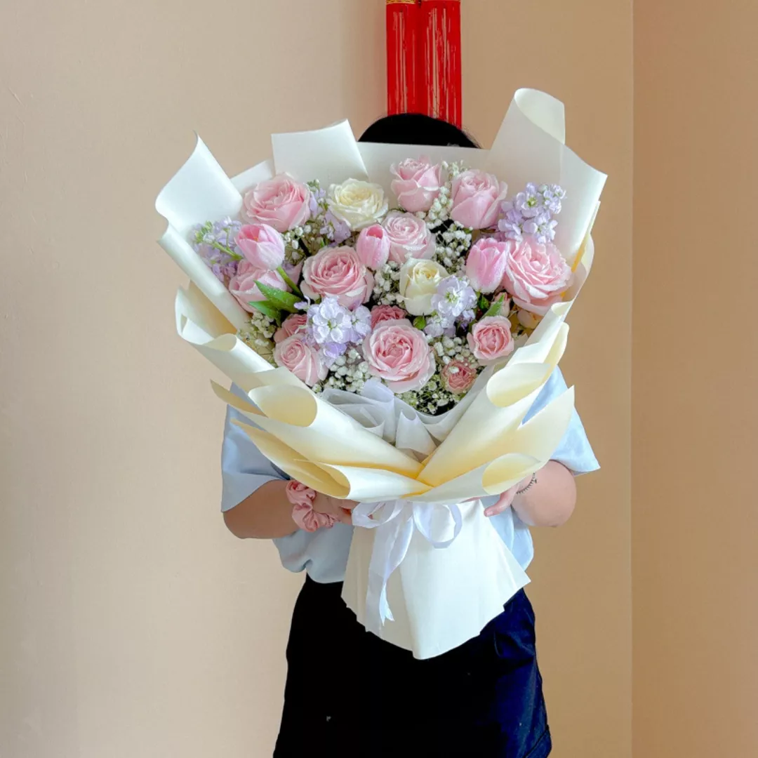 Fresh Flower Bouquet | Vintage Pastel