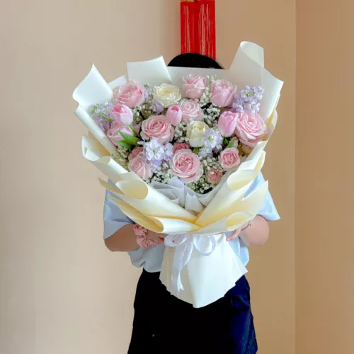 Fresh Flower Bouquet | Vintage Pastel