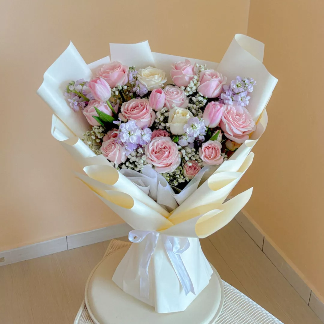 Fresh Flower Bouquet | Vintage Pastel