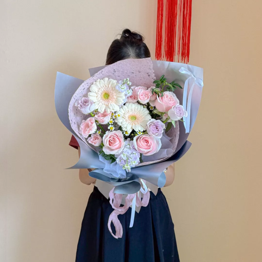 Fresh Flower Bouquet | Sweet Lavender Rose Bouquet