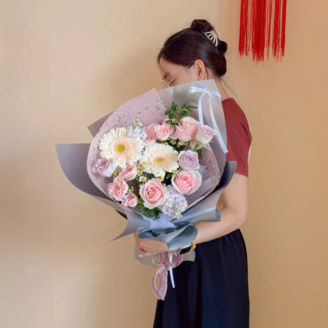 Fresh Flower Bouquet | Sweet Lavender Rose Bouquet
