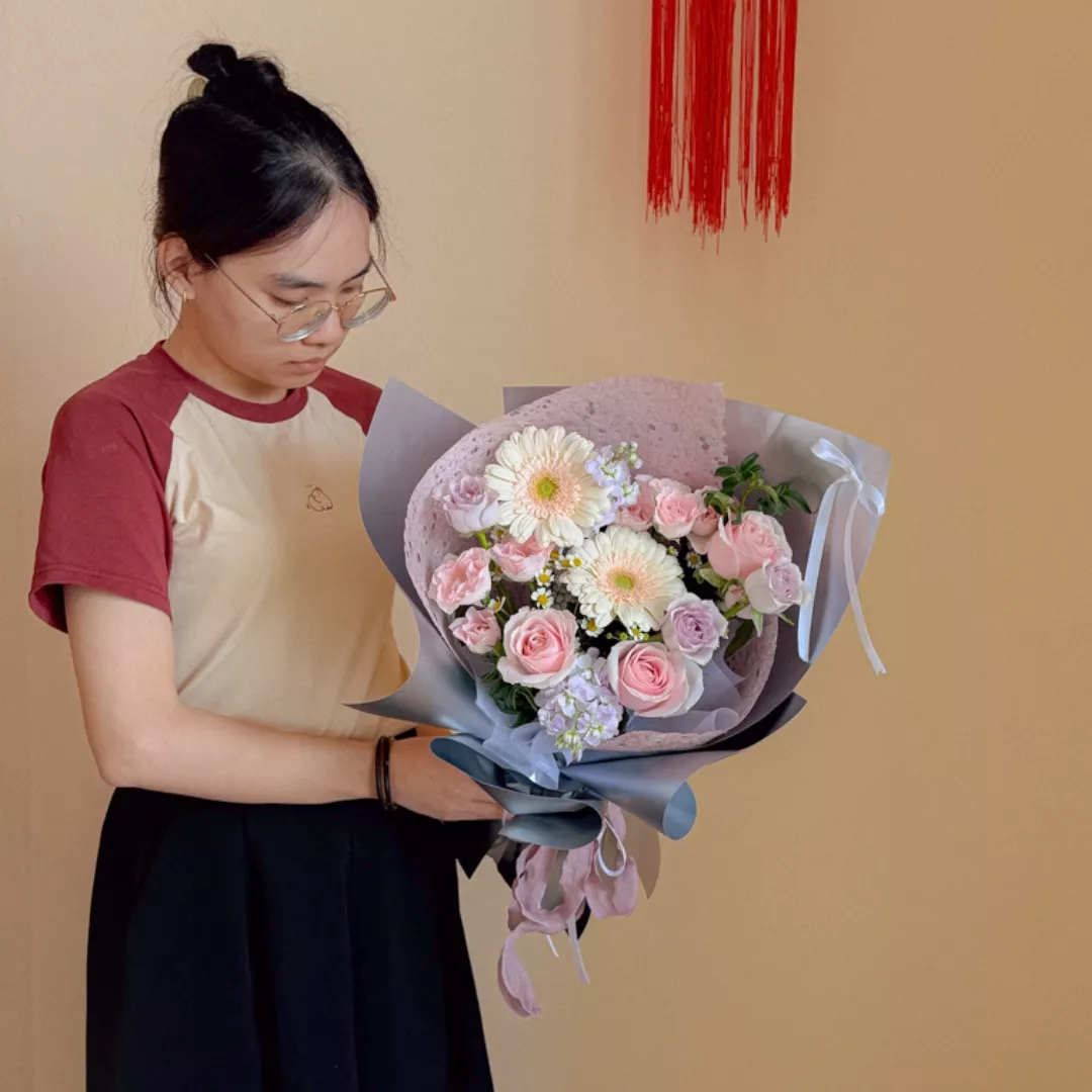 Fresh Flower Bouquet | Sweet Lavender Rose Bouquet
