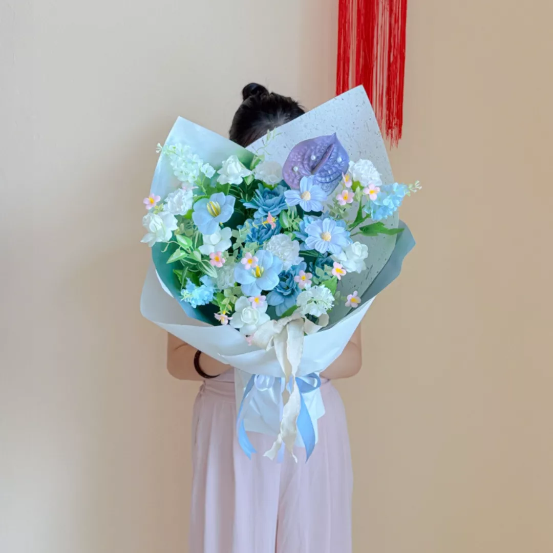 Soap Flower Bouquet | Aster