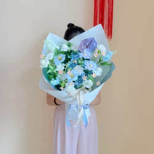 Soap Flower Bouquet | Aster
