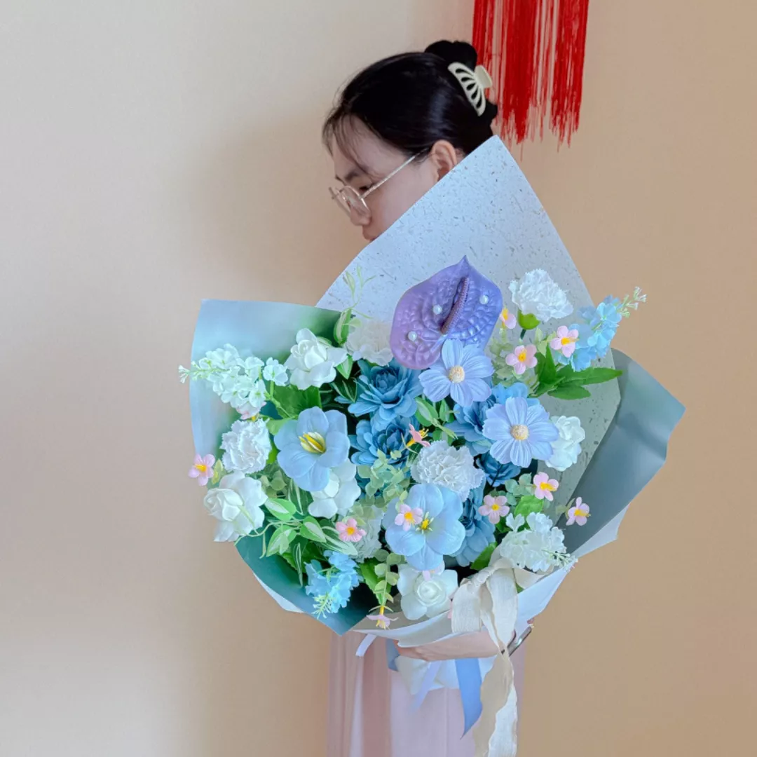 Soap Flower Bouquet | Aster