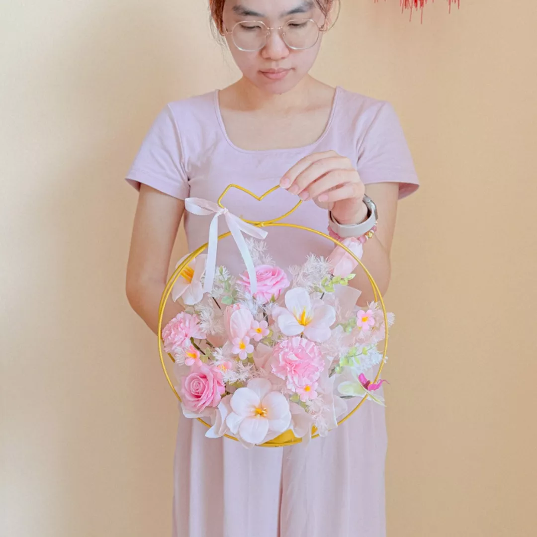 Soap Flower Box | Halo Blush