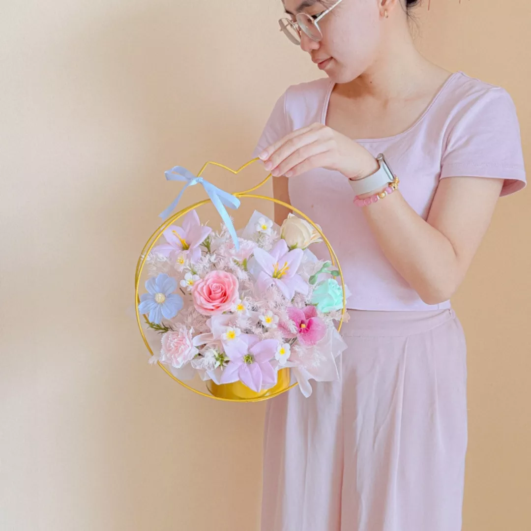 Soap Flower Box | Halo Mist