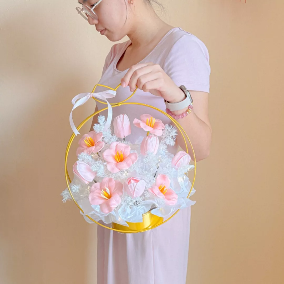 Soap Flower Box | Halo Flora